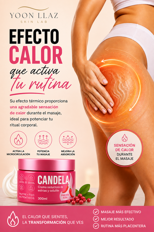 🔥 Crema CANDELA para Celulitis y Estrías + 🎁 Bella Skin 3 en 1 de REGALO